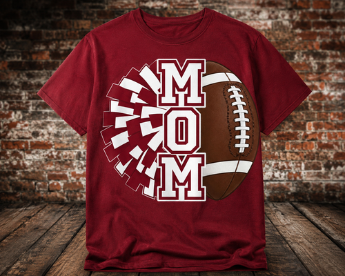 Mom Cheer/Football Design Dtf print only